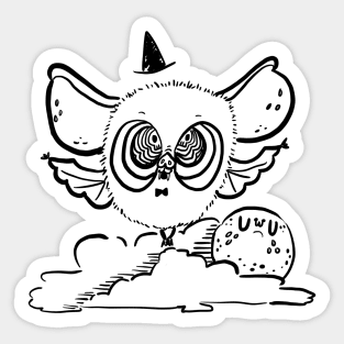 Batty Sticker